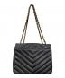 CHANEL (シャネル) マドモアゼル ココマーク チェーンショルダーバッグ ブラック サイズ:下記参照：250000円
