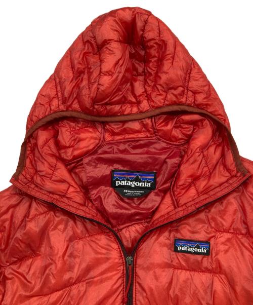 Patagonia（パタゴニア）Patagonia (パタゴニア) Micro Puff Hoody JKT レッド サイズ:XSの古着・服飾アイテム