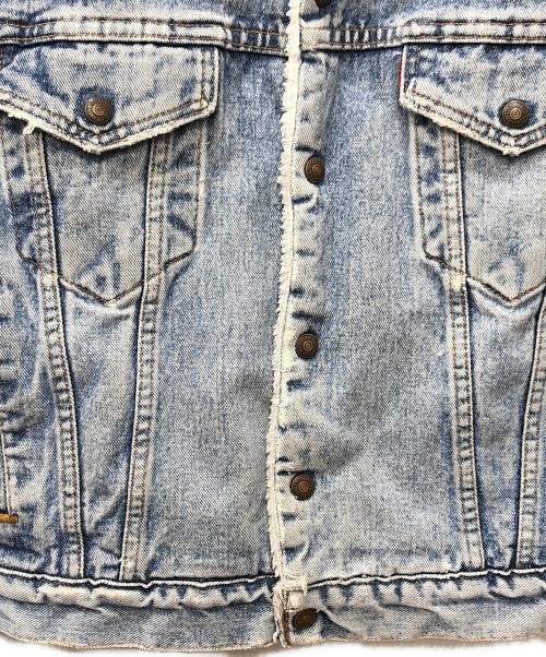 LEVI'S（リーバイス）LEVI'S (リーバイス) ボアデニムジャケット ブルー サイズ:Sの古着・服飾アイテム