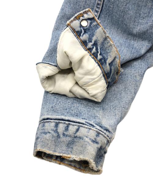 LEVI'S（リーバイス）LEVI'S (リーバイス) ボアデニムジャケット ブルー サイズ:Sの古着・服飾アイテム