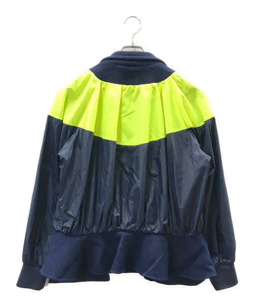 NikeLab（ナイキラボ）NIKELAB (ナイキラボ) sacai (サカイ) ミリタリージャケット ネイビー サイズ:Sの古着・服飾アイテム