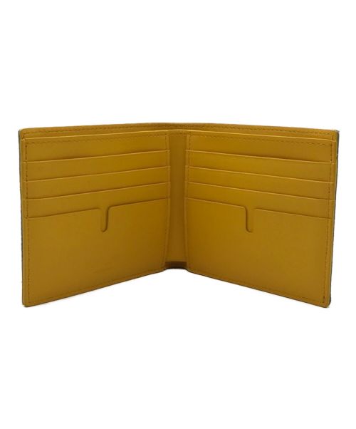BURBERRY（バーバリー）BURBERRY (バーバリー) 2つ折り財布 イエローの古着・服飾アイテム