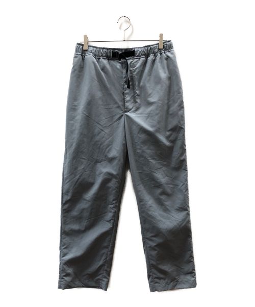 everyone（エブリワン）everyone (エブリワン) NYLON BELTED EASYPANTS グレー サイズ:Mの古着・服飾アイテム
