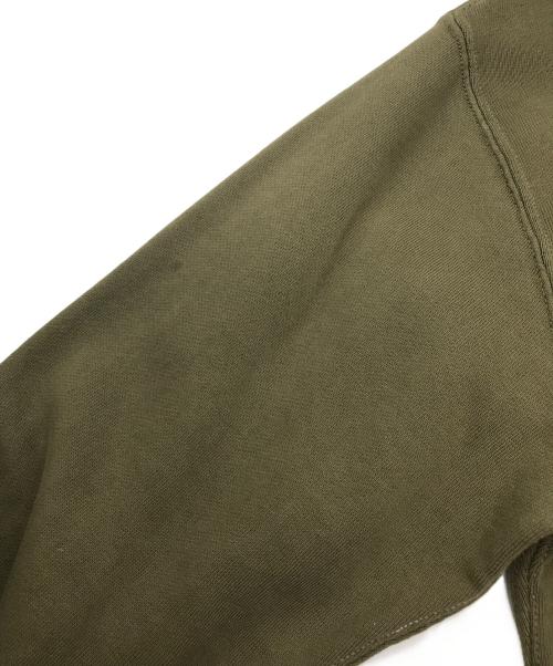 RRL（ダブルアールエル）RRL (ダブルアールエル) ハーフジップスウェット オリーブ サイズ:Sの古着・服飾アイテム
