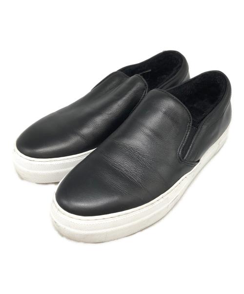 PELLICO SUNNY（ペリーコサニー）PELLICO SUNNY (ペリーコサニー) ファーライニングスリッポンスニーカー ブラック サイズ:38の古着・服飾アイテム