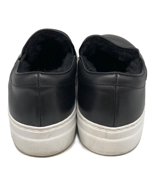 PELLICO SUNNY（ペリーコサニー）PELLICO SUNNY (ペリーコサニー) ファーライニングスリッポンスニーカー ブラック サイズ:38の古着・服飾アイテム