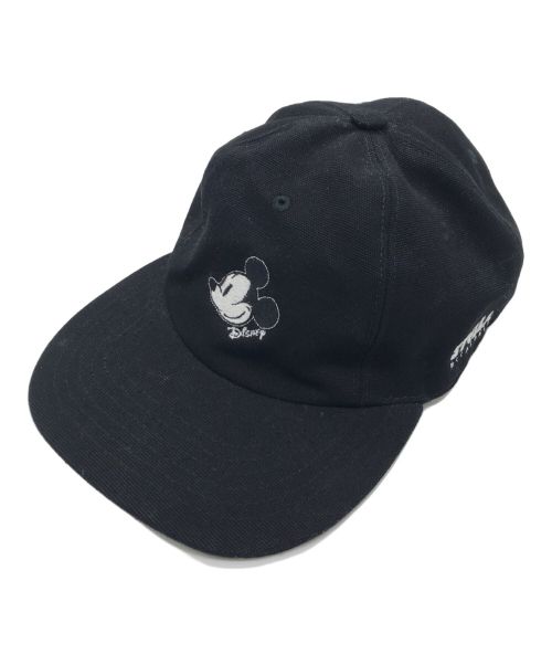 STELLA McCARTNEY（ステラマッカートニー）STELLA McCARTNEY (ステラマッカートニー) Disney (ディズニー) ディズニーファンタジア ミッキー刺繍 ステラロゴ キャップ ブラック サイズ:下記参照の古着・服飾アイテム