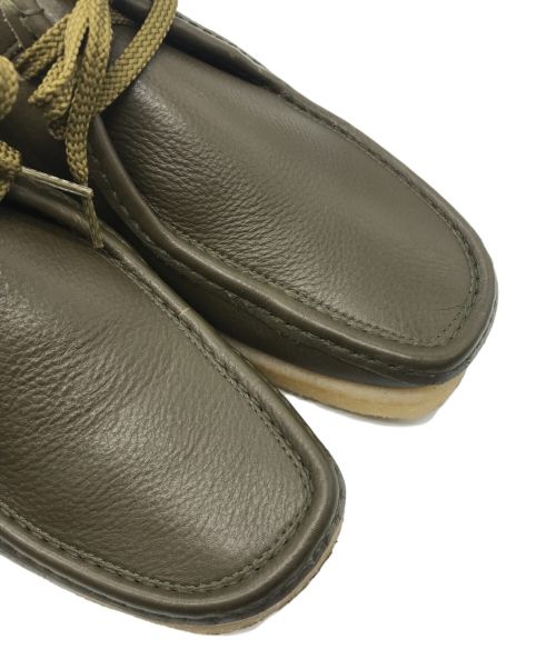 PADMORE&BARNES（パドモア&バーンズ）PADMORE&BARNES (パドモア&バーンズ) レザーワラビーシューズ グリーン サイズ:27の古着・服飾アイテム