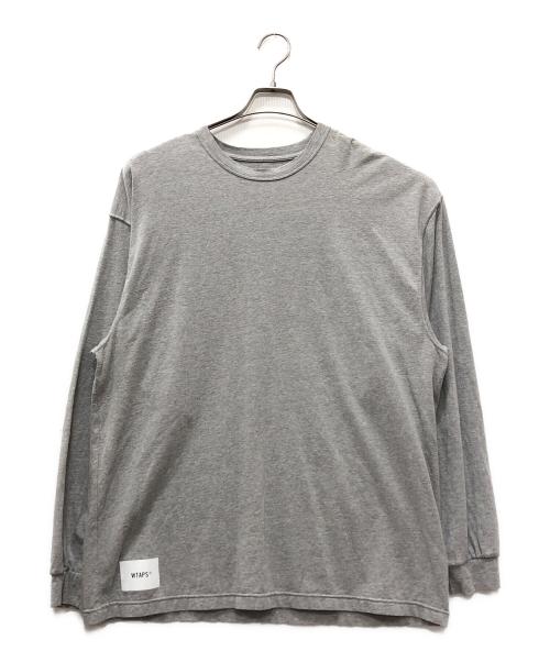 WTAPS（ダブルタップス）WTAPS (ダブルタップス) ロングスリーブカットソー グレー サイズ:3の古着・服飾アイテム