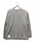 WTAPS（ダブルタップス）の古着「ロングスリーブカットソー」｜グレー
