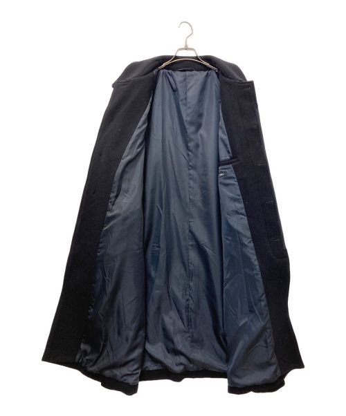 SHIPS（シップス）SHIPS (シップス) メルトンビッグシルエットステンカラーコート ネイビー サイズ:SIZE Lの古着・服飾アイテム
