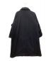 SHIPS (シップス) メルトンビッグシルエットステンカラーコート ネイビー サイズ:SIZE L：6000円