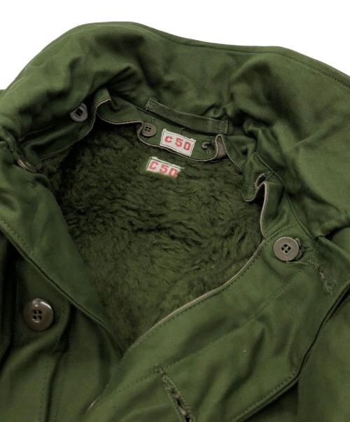 Swedish Army（スウェーデン軍）swedish army (スウェーデン軍) M-59 ライナー付コート オリーブ サイズ:C50の古着・服飾アイテム