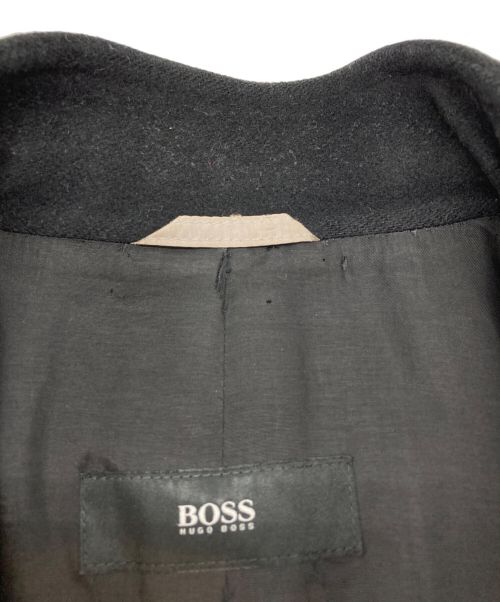 HUGO BOSS（ヒューゴ ボス）HUGO BOSS (ヒューゴ ボス) コート ブラック サイズ:SIZE XLの古着・服飾アイテム