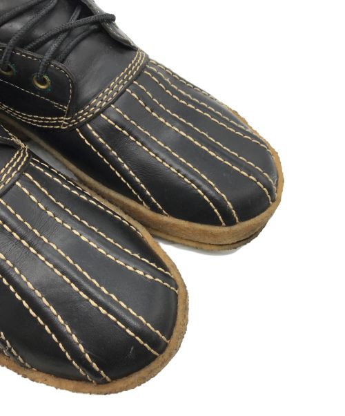 VISVIM（ビズビム）VISVIM (ビズビム) レースアップブーツ ブラック サイズ:9.5の古着・服飾アイテム