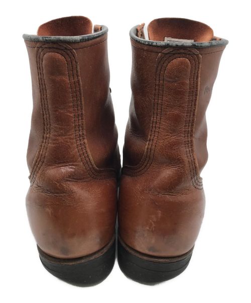 RED WING（レッドウィング）RED WING (レッドウィング) プレーントゥ ブーツ ブラウン サイズ:28の古着・服飾アイテム