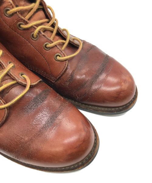 RED WING（レッドウィング）RED WING (レッドウィング) プレーントゥ ブーツ ブラウン サイズ:28の古着・服飾アイテム