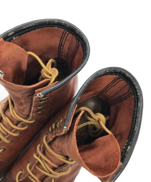 RED WING（レッドウィング）RED WING (レッドウィング) プレーントゥ ブーツ ブラウン サイズ:28の古着・服飾アイテム