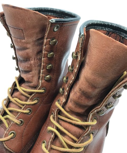 RED WING（レッドウィング）RED WING (レッドウィング) プレーントゥ ブーツ ブラウン サイズ:28の古着・服飾アイテム