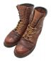 RED WING（レッドウィング）の古着「プレーントゥ ブーツ」｜ブラウン