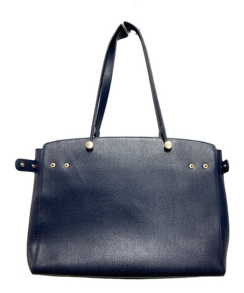 FURLA（フルラ）FURLA (フルラ) ハンドバッグ ネイビーの古着・服飾アイテム
