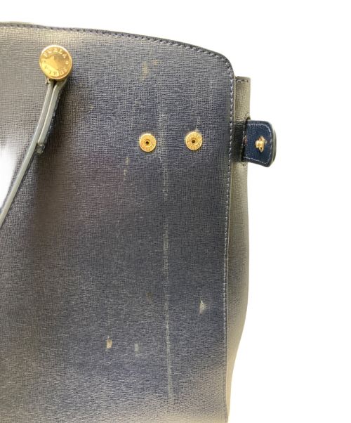 FURLA（フルラ）FURLA (フルラ) ハンドバッグ ネイビーの古着・服飾アイテム