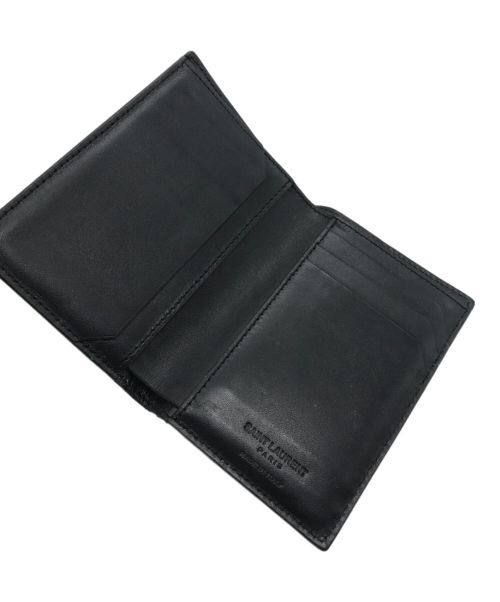 Saint Laurent Paris（サンローランパリ）Saint Laurent Paris (サンローランパリ) カードケース ブラック サイズ:下記参照の古着・服飾アイテム