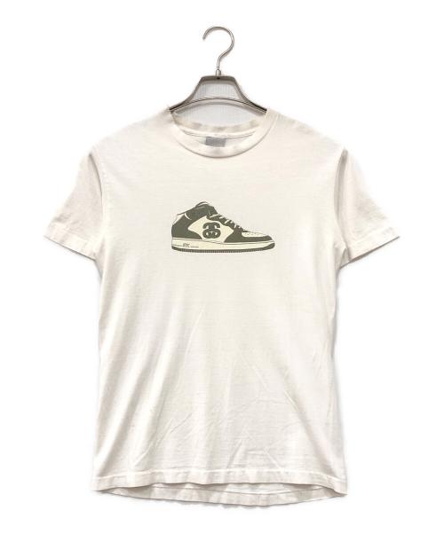 stussy（ステューシー）stussy (ステューシー) FORCE ONE TEE ホワイト サイズ:Sの古着・服飾アイテム