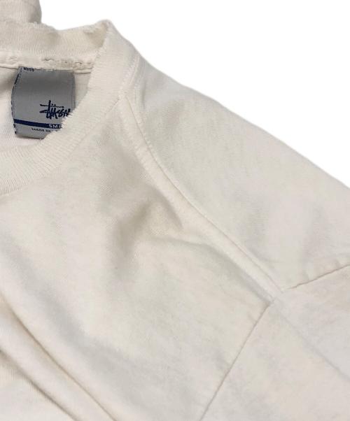 stussy（ステューシー）stussy (ステューシー) FORCE ONE TEE ホワイト サイズ:Sの古着・服飾アイテム