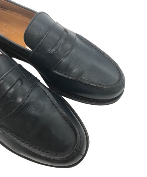 Jalan Sriwijaya（ジャランスリウァヤ）Jalan Sriwijaya (ジャランスリウァヤ) コインローファー ネイビー サイズ:6の古着・服飾アイテム