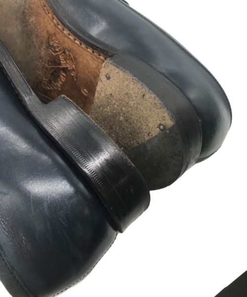 Jalan Sriwijaya（ジャランスリウァヤ）Jalan Sriwijaya (ジャランスリウァヤ) コインローファー ネイビー サイズ:6の古着・服飾アイテム