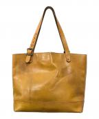 vascoヴァスコ）の古着「レザートートバッグ」｜ブラウン