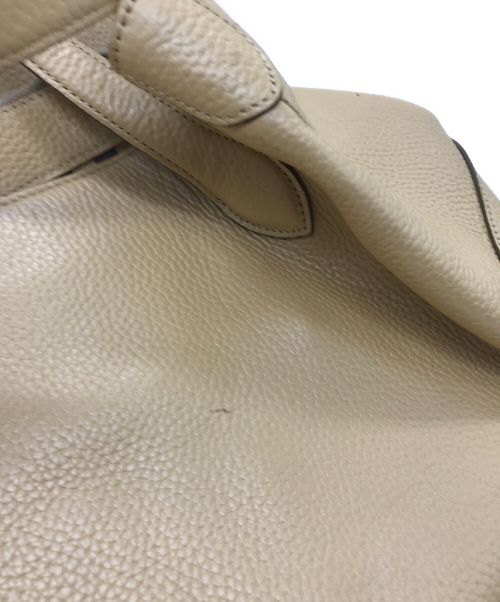 A.D.M.J.（エーディーエムジェイ）A.D.M.J. (エーディーエムジェイ) レザートートバッグ ベージュ サイズ:下記参照の古着・服飾アイテム