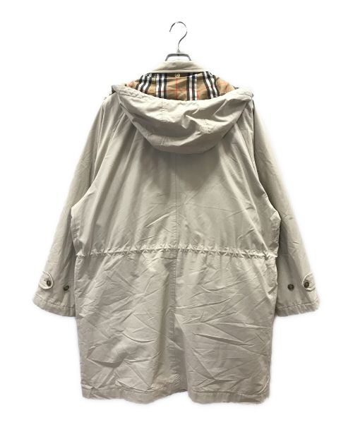 Burberry's（バーバリーズ）Burberry's (バーバリーズ) ノバチェックライナー付中綿コート ベージュ サイズ:Lの古着・服飾アイテム