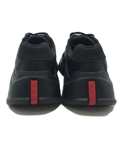 PRADA（プラダ）PRADA (プラダ) ポラリウススニーカー ブラック サイズ:7の古着・服飾アイテム