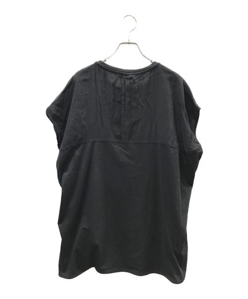 MAX&Co.（マックスアンドコー）MAX&Co. (マックスアンドコー) フラワー刺繍カットソー ブラック サイズ:M 未使用品の古着・服飾アイテム