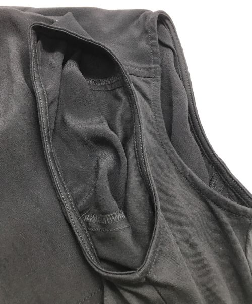 MAX&Co.（マックスアンドコー）MAX&Co. (マックスアンドコー) フラワー刺繍カットソー ブラック サイズ:M 未使用品の古着・服飾アイテム