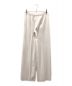 MaxMara (マックスマーラ) センタープレスパンツ ホワイト サイズ:L 未使用品：8000円