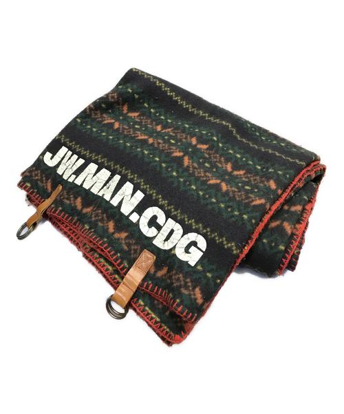 COMME des GARCONS JUNYA WATANABE MAN（コム デ ギャルソン ジュンヤ ワタナベ マン）COMME des GARCONS JUNYA WATANABE MAN (コム デ ギャルソン ジュンヤ ワタナベ マン) ブランケット グリーン サイズ:下記参照の古着・服飾アイテム