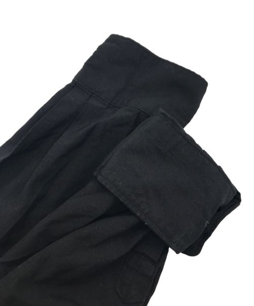 COMME des GARCONS HOMME PLUS（コムデギャルソンオムプリュス）COMME des GARCONS HOMME PLUS (コムデギャルソンオムプリュス) オーバーサイズ プルオーバー シャツ ブラック サイズ:XSの古着・服飾アイテム