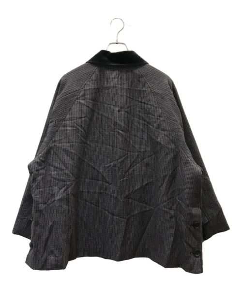 beautiful people（ビューティフルピープル）beautiful people (ビューティフルピープル) ツイストキャバルリーステンカラーショートコート ブラウン サイズ:Mの古着・服飾アイテム