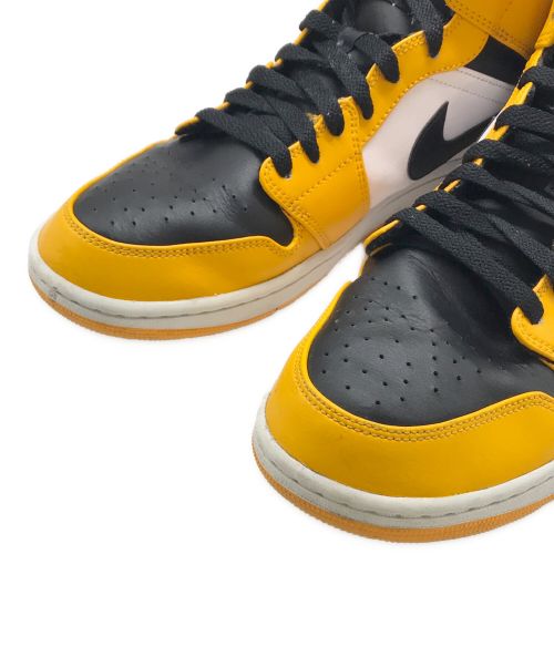NIKE（ナイキ）NIKE (ナイキ) Air Jordan 1 Mid イエロー サイズ:29の古着・服飾アイテム