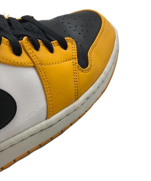 NIKE（ナイキ）NIKE (ナイキ) Air Jordan 1 Mid イエロー サイズ:29の古着・服飾アイテム