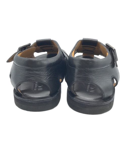 Alfredo BANNISTER（アルフレッドバニスター）alfredo BANNISTER (アルフレッドバニスター) オールレザーグルカサンダル ブラック サイズ:41の古着・服飾アイテム