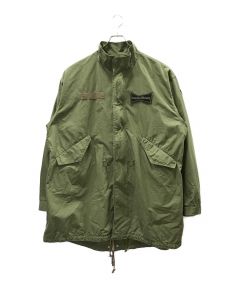 中古・古着通販】MHL (エムエイチエル) ステンカラーコート カーキ