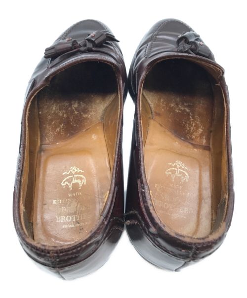 BROOKS BROTHERS（ブルックスブラザーズ）BROOKS BROTHERS (ブルックスブラザーズ) タッセルローファー ブラウン サイズ:7 1/2の古着・服飾アイテム