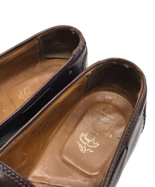 BROOKS BROTHERS（ブルックスブラザーズ）BROOKS BROTHERS (ブルックスブラザーズ) タッセルローファー ブラウン サイズ:7 1/2の古着・服飾アイテム