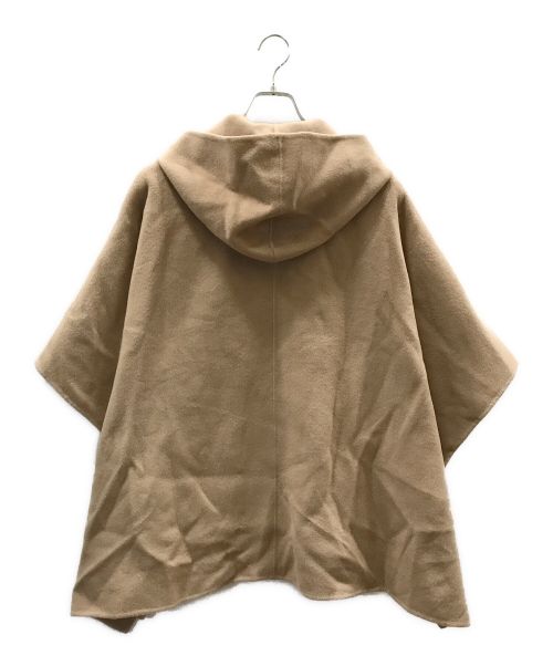 AP STUDIO（エーピーストゥディオ）AP STUDIO (エーピーストゥディオ) ダブルフェイスポンチョコート ブラウン サイズ:FREEの古着・服飾アイテム