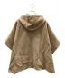 AP STUDIO (エーピーストゥディオ) ダブルフェイスポンチョコート ブラウン サイズ:FREE：17000円