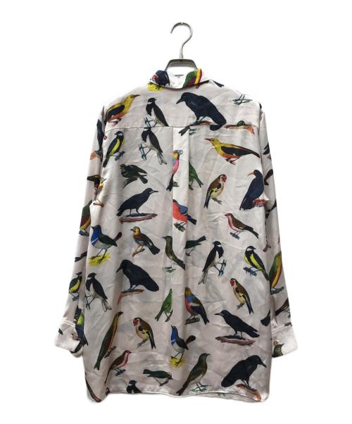 PAUL SMITH（ポールスミス）PAUL SMITH (ポールスミス) スワロウズプリント ブラウス ピンク サイズ:40の古着・服飾アイテム